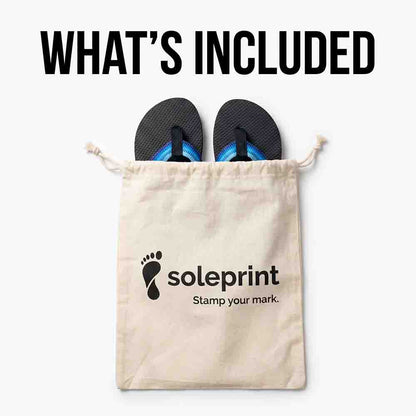 Johnson Footprint Flip Flops